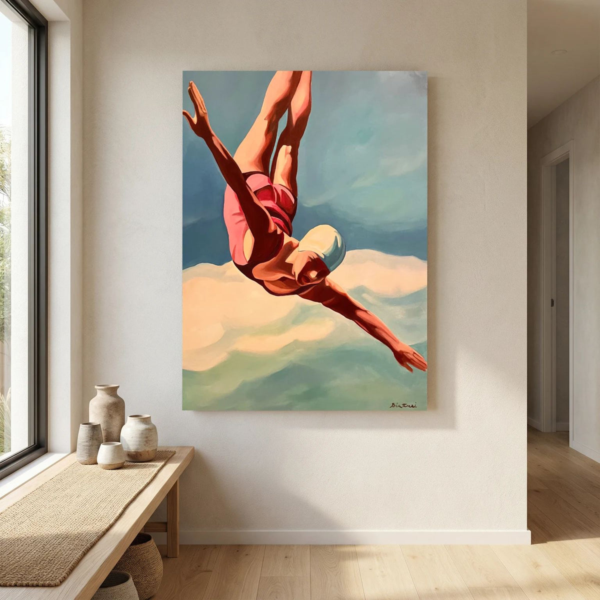 Plongeuse Canvas