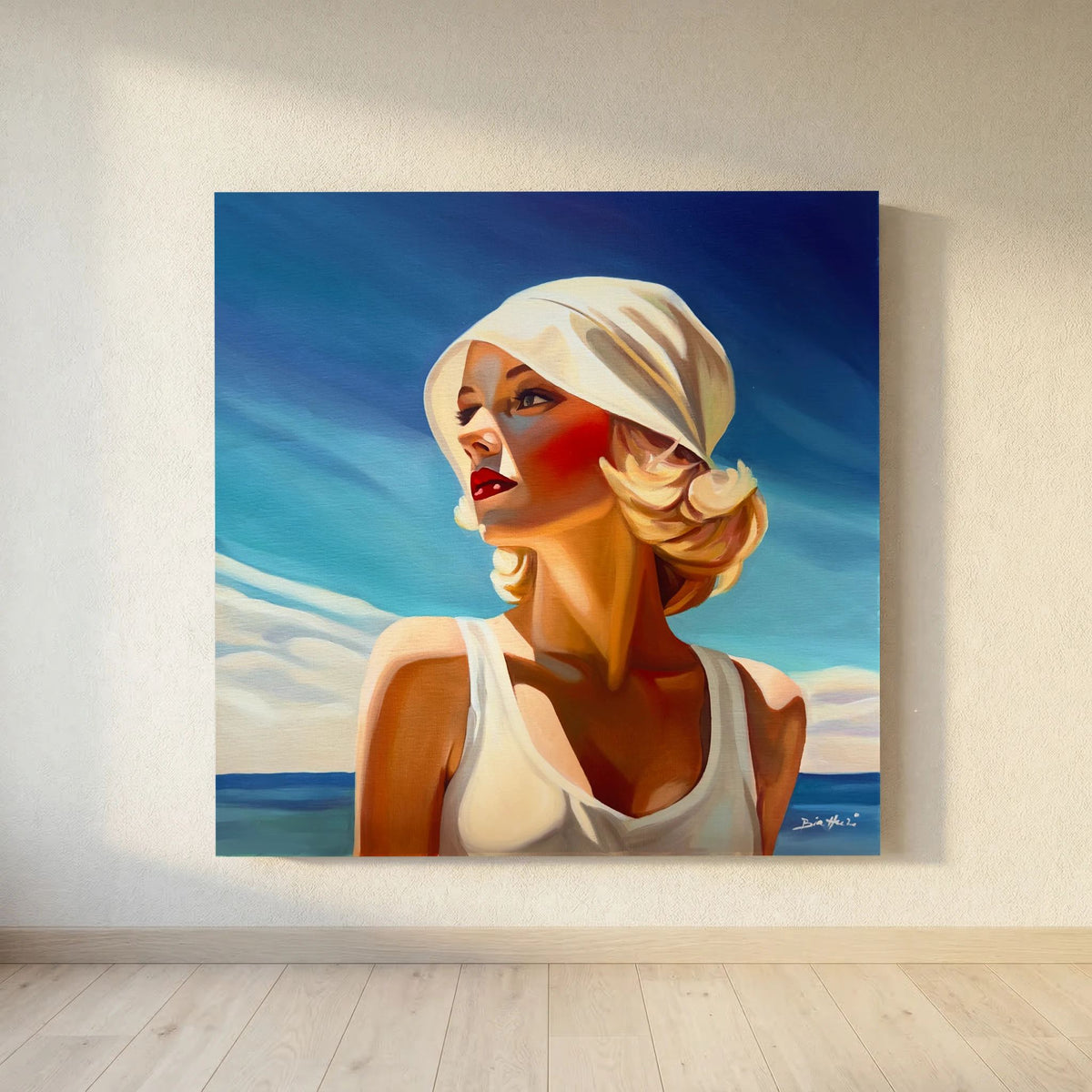 Soleil a Midi Canvas