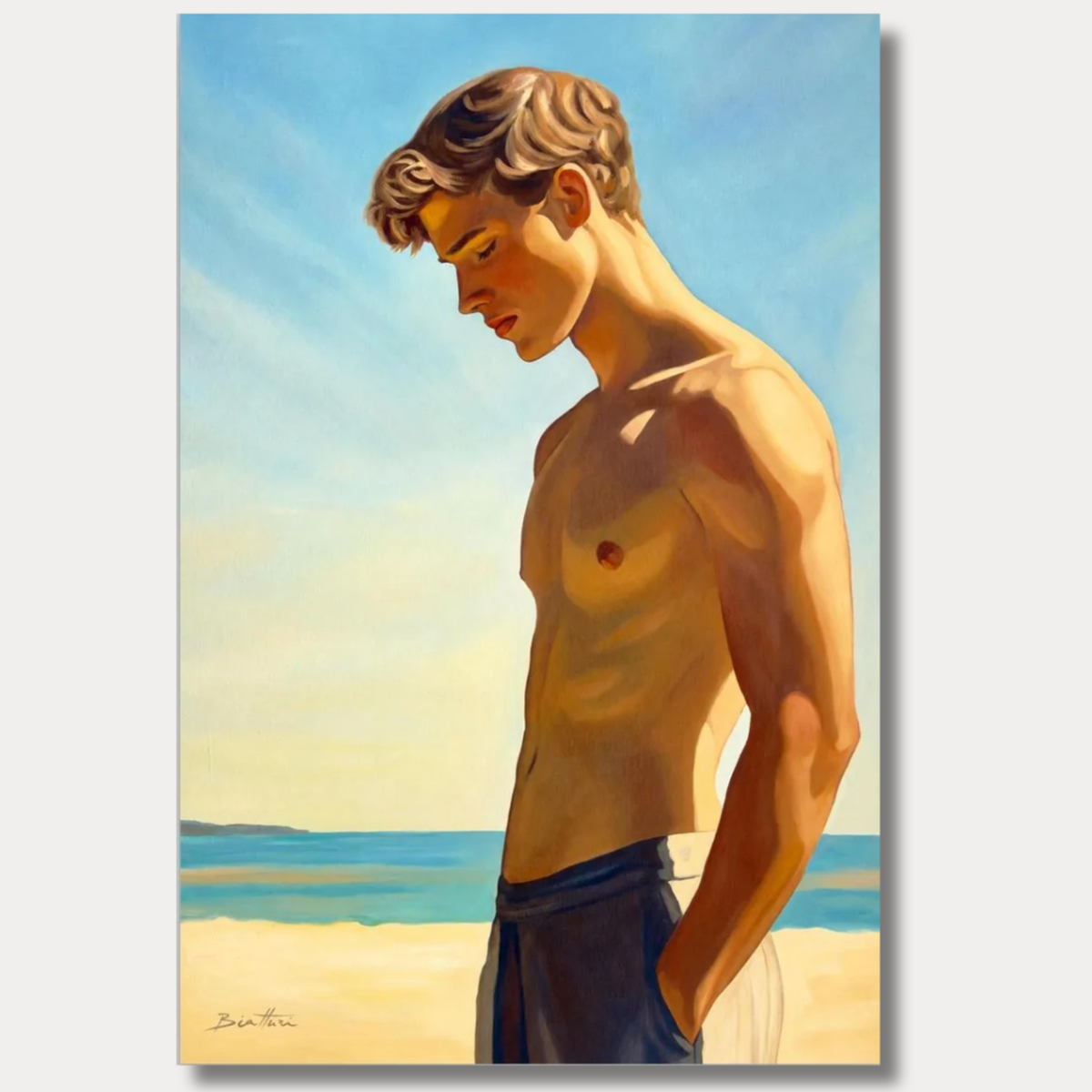 Garcon A La Plage