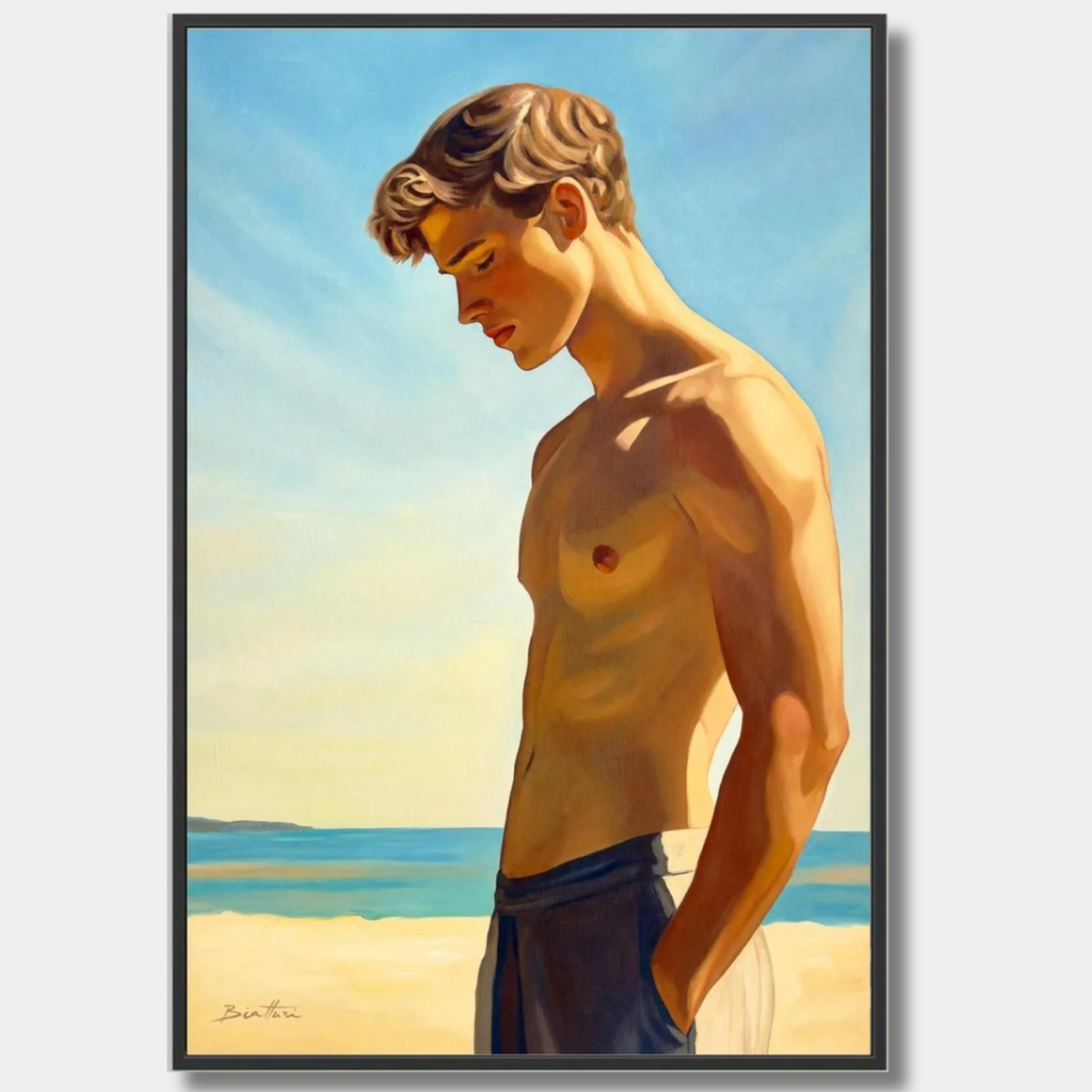 Garcon A La Plage