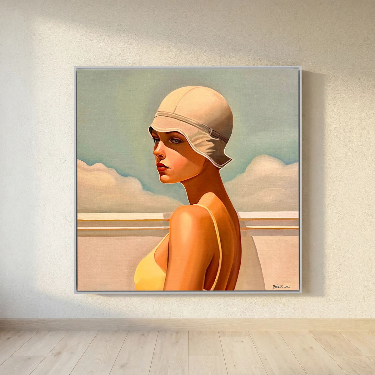 Baigneuse au Bonent Blanc 2