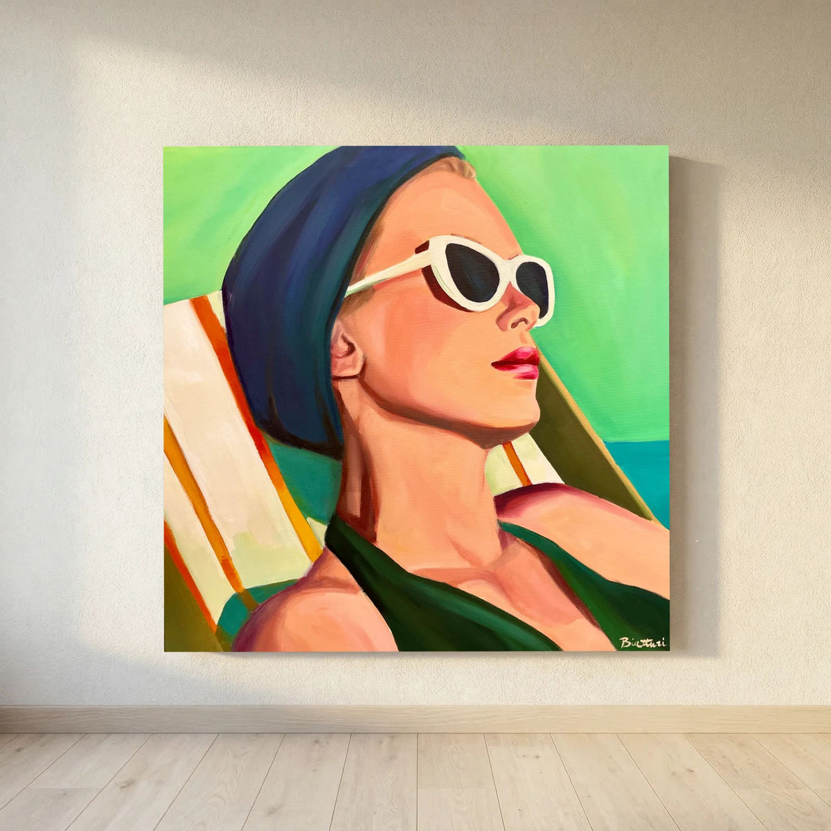 Soleil a Midi 3 Canvas