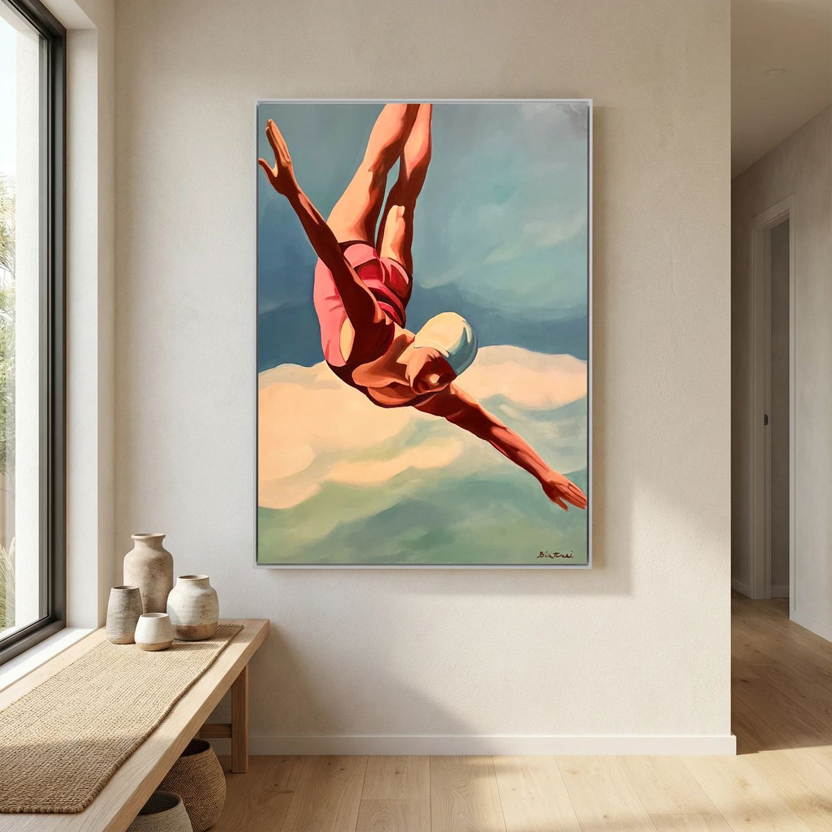 Plongeuse Canvas