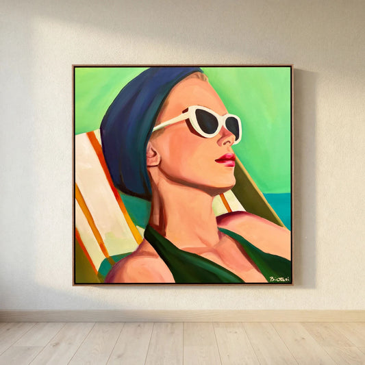 Soleil a Midi 3 Canvas