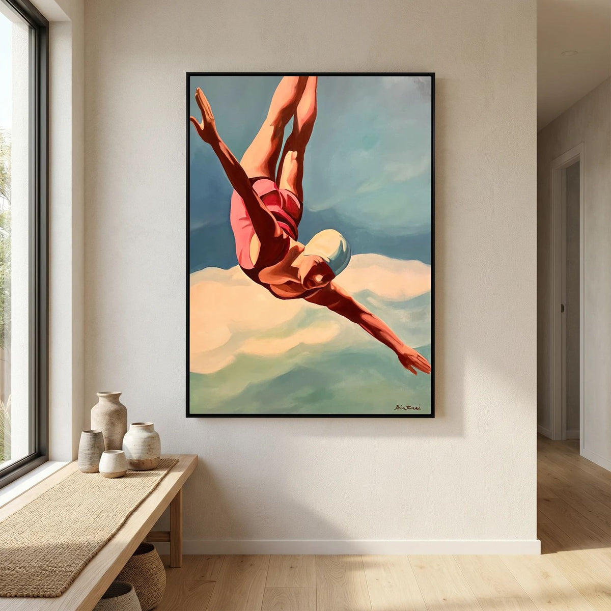 Plongeuse Canvas